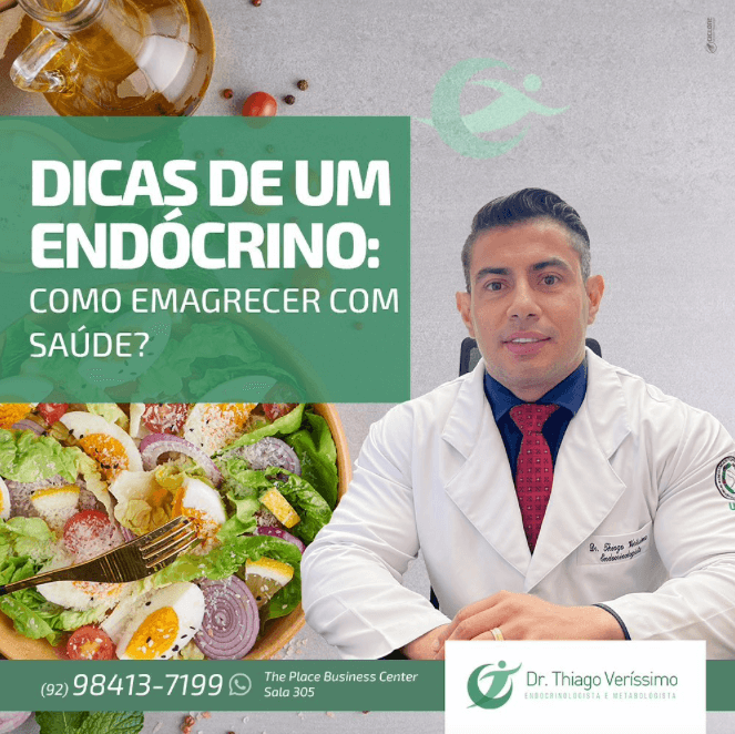 Dr Thiago Verissimo - Obesidade, Hipertrofia Muscular, Medicina do esporte, Distúrbios hormonais, Diabetes, Doenças da tireoide em Manaus - AM